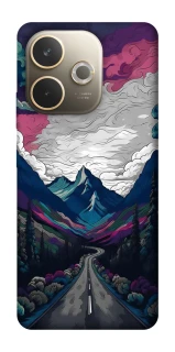 Чехол на Oppo A5 Pro 4G Нарисованные горы фото 1 из 1