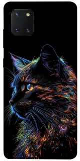 Чохол на Samsung Galaxy Note 10 Lite (A81) Чорний кіт фото 1 з 1