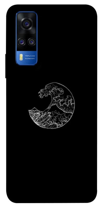 Чохол на Vivo Y51a Black tsunami фото 1 з 1