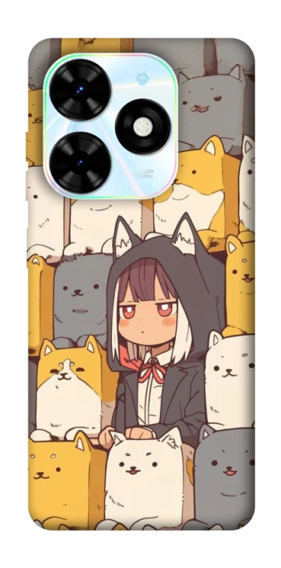 Чехол на TECNO Spark Go 2024 Like a cat фото 1 Чехол на TECNO Spark Go 2024 Like a cat фото 1 из 1