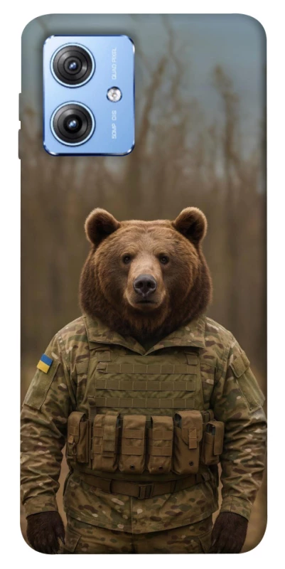 Чохол на Motorola Moto G84 Ведмідь захисник фото 1 з 1