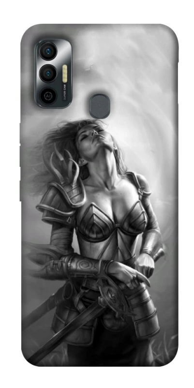 Чохол на TECNO Spark 7 Goddess of war ver.8 фото 1 з 1