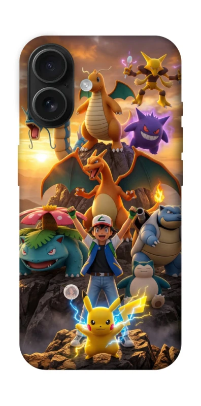 Чохол на Apple iPhone 16 Pokemon фото 1 з 1