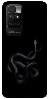 Чохол на Xiaomi Redmi 10 Black snake фото 1 з 1