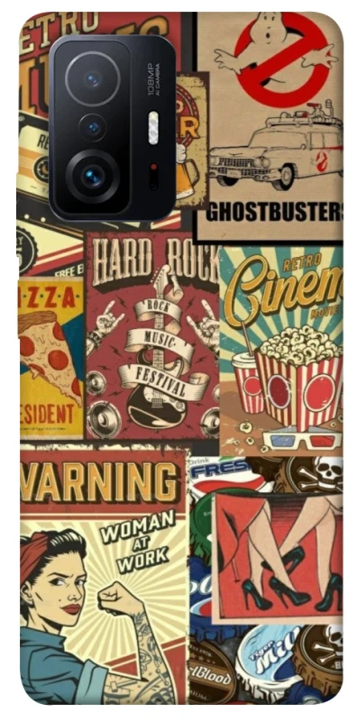Чохол на Xiaomi 11T / 11T Pro Retro collage ver.2 фото 1 з 1