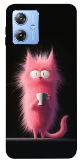 Чехол на Motorola Moto G84 Розовый котёнок фото 1 из 1