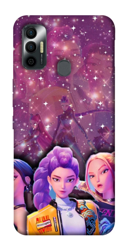 Чохол на TECNO Spark 7 k-pop demon hunters v6 фото 1 з 1