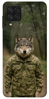 Чехол на Samsung Galaxy A22 4G Волк защитник фото 1 из 1