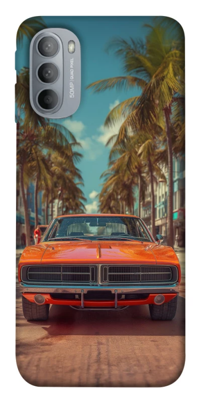 Чехол на Motorola Moto G31 Tropical car фото 1 из 1