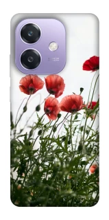 Чехол на Oppo A3 4G Поле маков фото 1 из 1