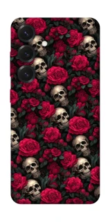 Чехол на Samsung Galaxy S26 Edge Черепа и розы фото 1 из 1