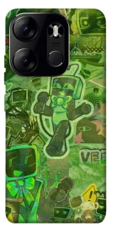 Чехол на Tecno Spark Go 2023 Dandysworld tv green theme фото 1 из 1