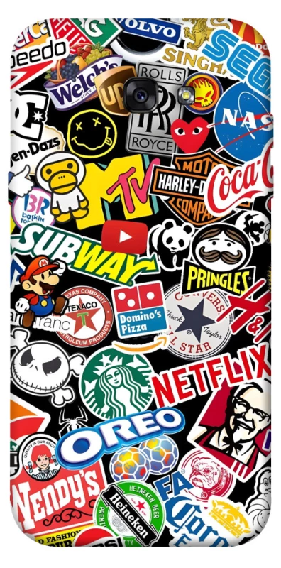 Чохол на Samsung A720 Galaxy A7 (2017) brands фото 1 з 1