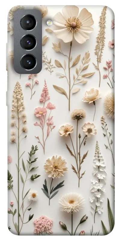 Чехол на Samsung Galaxy S21 FE Floral design ver.1 фото 1 из 1