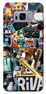 Чохол на Samsung G955 Galaxy S8 Plus Roblox collage ver.1 фото 1 з 1