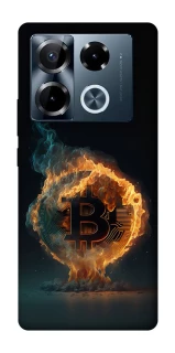 Чохол на Infinix Note 40 Pro 4G Fire Bitcoin фото 1 з 1