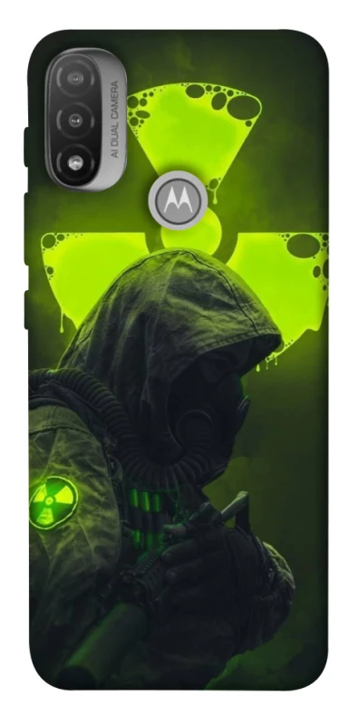 Чохол на Motorola Moto E20 Радіація v5 фото 1 з 1