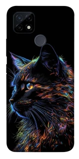 Чохол на Realme C25Y Чорний кіт фото 1 з 1