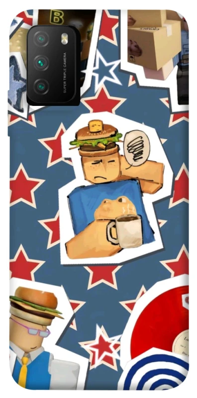 Чохол на Xiaomi Poco M3 Roblox v2 фото 1 з 1