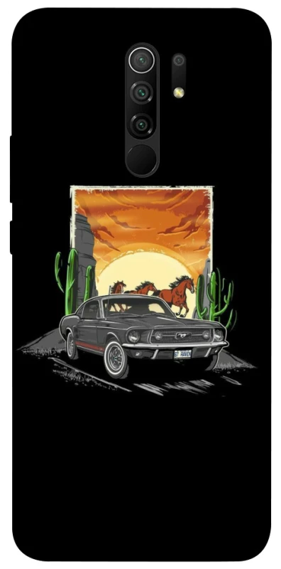 Чехол на Xiaomi Redmi 9 Mustang ver.3 фото 1 из 1