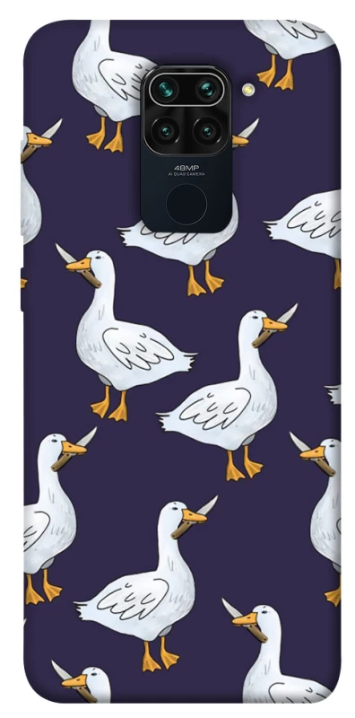 Чохол на Xiaomi Redmi Note 9 / Redmi 10X Гуси з претензією фото 1 з 1