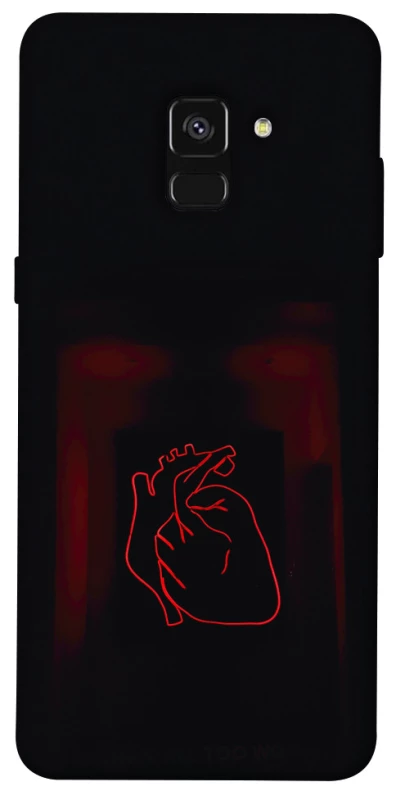 Чохол на Samsung A530 Galaxy A8 (2018) Червоне серце фото 1 з 1