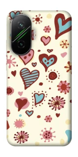 Чехол на Xiaomi Poco F7 Pretty hearts фото 1 из 1