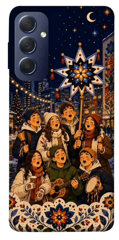 Чехол на Samsung Galaxy M54 5G Колядка фото 1 из 1