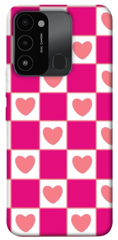 Чохол на TECNO Spark 8C Chess heart фото 1 з 1