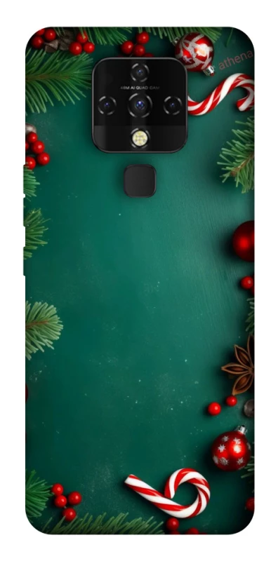 Чохол на TECNO Camon 16 SE Новорічний v35 фото 1 з 1