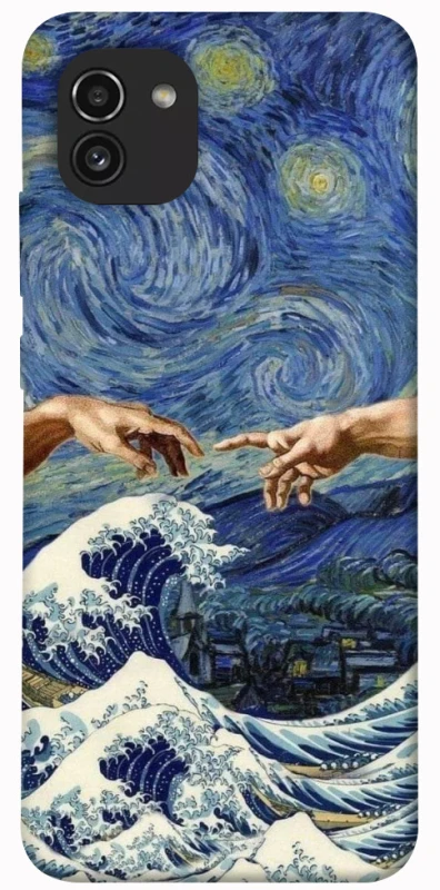 Чехол на Samsung Galaxy A03 Art collage ver.7 фото 1 из 1