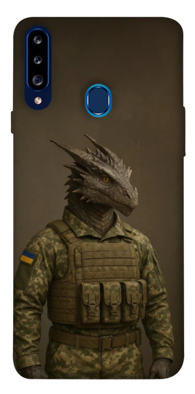 Чохол на Samsung Galaxy A20s Дракон захисник фото 1 з 1