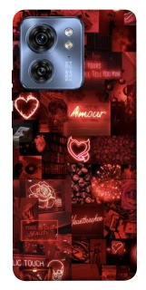 Чохол на Motorola Edge 40 Love collage ver.6 фото 1 з 1