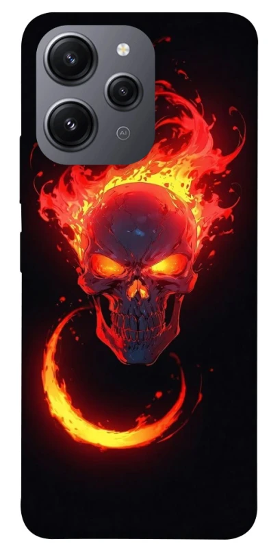 Чехол на Xiaomi Redmi 12 Blood Skull фото 1 из 1