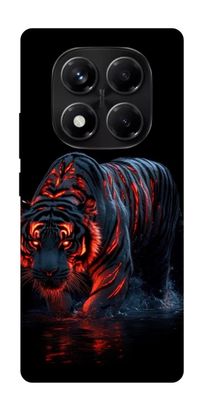 Чохол на Xiaomi Redmi Note 14 Pro 5G fire tiger фото 1 з 1