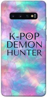 Чехол на Samsung Galaxy S10+ K-Pop Demon Hunters Logo фото 1 из 1