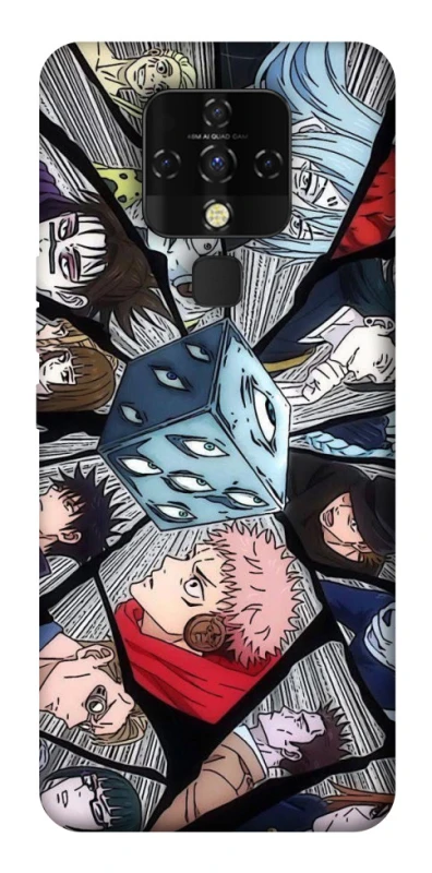 Чохол на TECNO Camon 16 SE jujutsu kaisen v4 фото 1 з 1