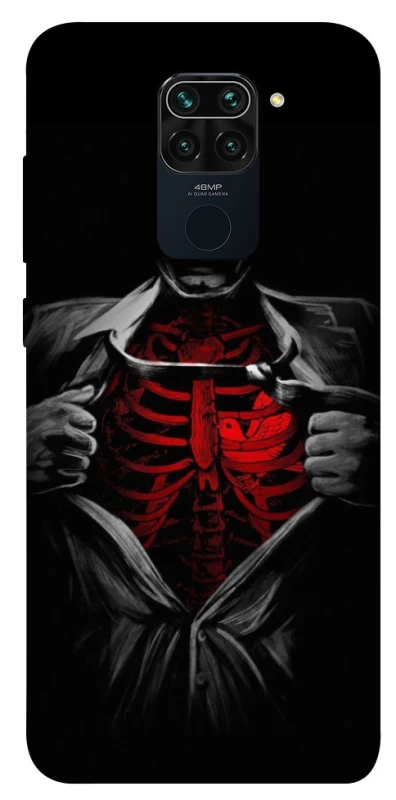 Чохол на Xiaomi Redmi Note 9 / Redmi 10X Skeleton Heart фото 1 з 1
