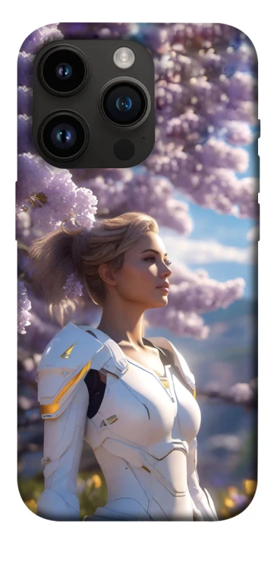 Чехол на Apple iPhone 14 Pro (6.1") Cyber space girl ver.1 фото 1 из 1