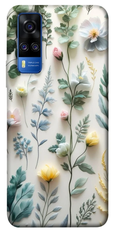 Чохол на Vivo Y51a Floral design ver.4 фото 1 з 1