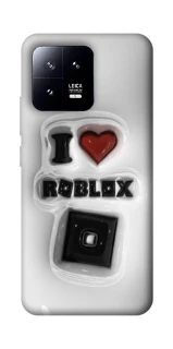 Чехол на Xiaomi 13 I love Roblox фото 1 Чехол на Xiaomi 13 I love Roblox фото 1 из 1