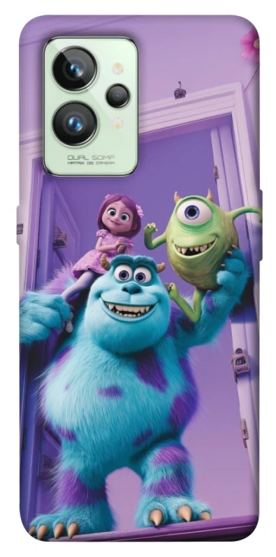 Чехол на Realme GT2 Monsters friends фото 1 из 1
