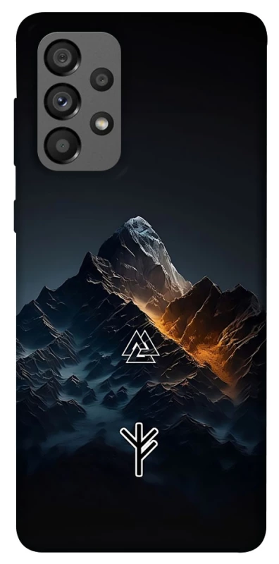 Чехол на Samsung Galaxy A73 5G Руны в горах фото 1 из 1