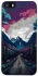 Чехол на Apple iPhone 5/5S/SE Нарисованные горы фото 1 из 1