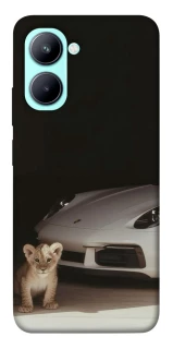 Чохол на Realme C33 Porsche white фото 1 з 1