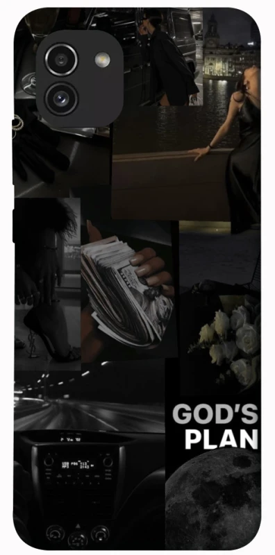 Чохол на Samsung Galaxy A03 God's plan фото 1 з 1