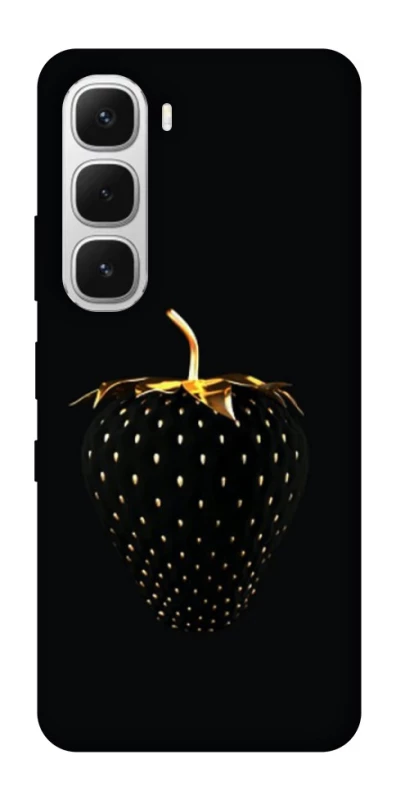 Чохол на Infinix Hot 60i Чорна полуниця фото 1 з 1