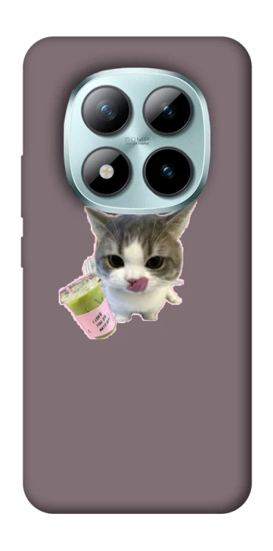 Чохол на Xiaomi Redmi Note 15 Pro+ 5G cat matcha фото 1 з 1