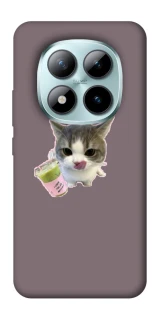 Чохол на Xiaomi Redmi Note 15 Pro+ 5G cat matcha фото 1 з 1