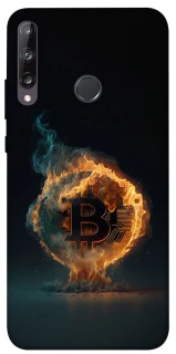 Чохол на Huawei P40 Lite E Fire Bitcoin фото 1 з 1